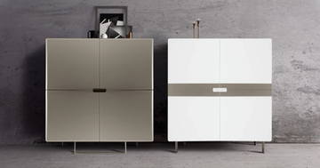 UN401-4 - Wooden sideboard with doors by Tarocco Vaccari Group - view 3